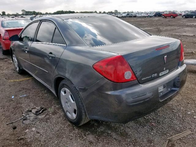 1G2ZF58BX74154182 - 2007 PONTIAC G6 VALUE L GRAY photo 3