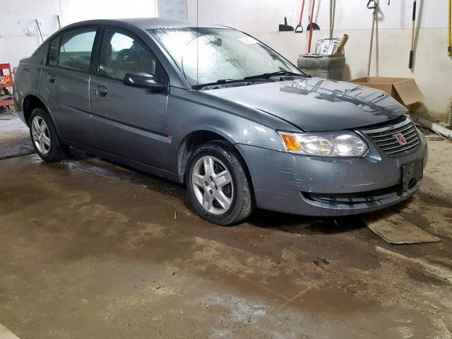 1G8AJ55F77Z198278 - 2007 SATURN ION LEVEL GRAY photo 1