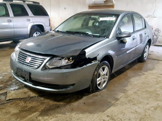 1G8AJ55F77Z198278 - 2007 SATURN ION LEVEL GRAY photo 2