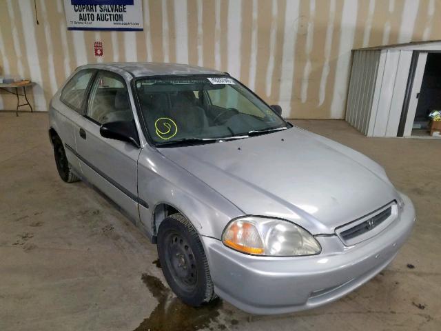 2HGEJ632XVH112442 - 1997 HONDA CIVIC CX SILVER photo 1