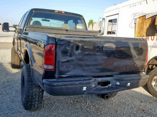 1FTSX31S0YED54945 - 2000 FORD F350 SRW S BLACK photo 3