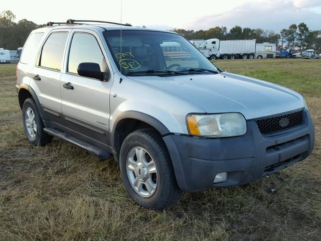 1FMYU03142KD42730 - 2002 FORD ESCAPE XLT SILVER photo 1