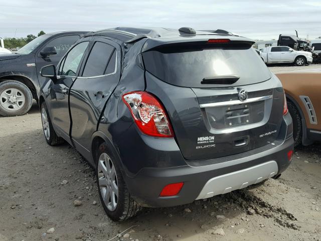 KL4CJBSB3GB695765 - 2016 BUICK ENCORE CON BLACK photo 3