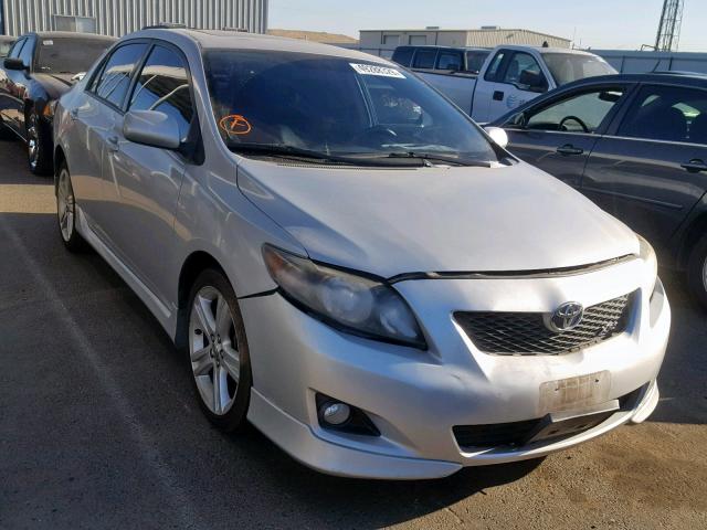 1NXBE40EX9Z089249 - 2009 TOYOTA COROLLA XR 银色 照片 1