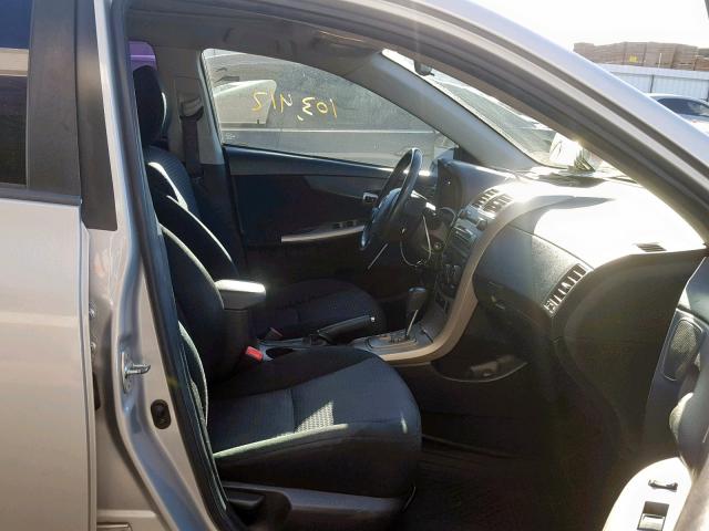 1NXBE40EX9Z089249 - 2009 TOYOTA COROLLA XR 银色 照片 5