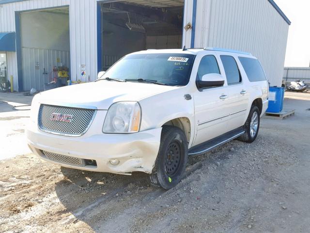 1GKFC06279R196834 - 2009 GMC YUKON XL D WHITE photo 2