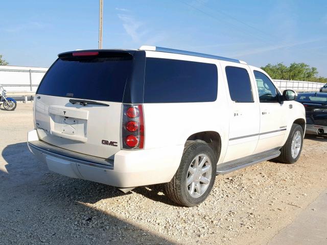 1GKFC06279R196834 - 2009 GMC YUKON XL D WHITE photo 4