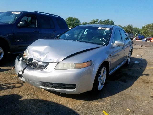 19UUA66286A024304 - 2006 ACURA 3.2TL SILVER photo 2