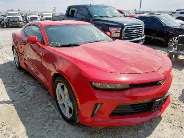 1G1FB1RX8H0153823 - 2017 CHEVROLET CAMARO LT RED photo 1