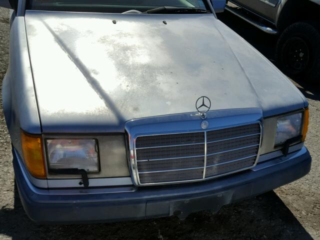 WDBEA34E5NB683267 - 1992 MERCEDES-BENZ 400 E BLUE photo 7