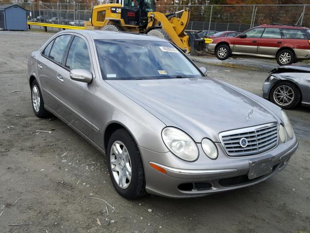 WDBUF65J03A209787 - 2003 MERCEDES-BENZ E 320 GRAY photo 1