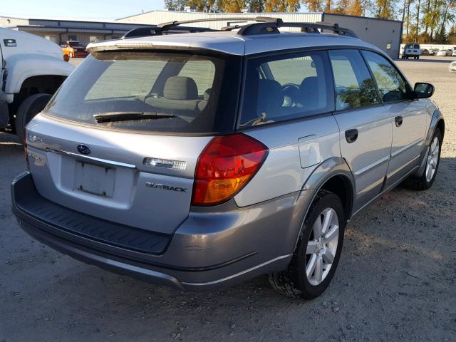 4S4BP61C067334329 - 2006 SUBARU LEGACY OUT SILVER photo 4