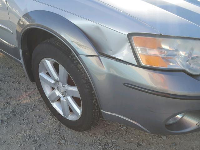 4S4BP61C067334329 - 2006 SUBARU LEGACY OUT SILVER photo 9