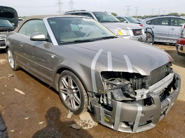 WAUDF48H49K011020 - 2009 AUDI A4 2.0T CA GRAY photo 1