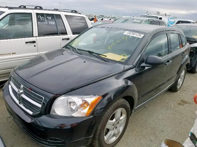 1B3HB48B08D674729 - 2008 DODGE CALIBER SX BLACK photo 2