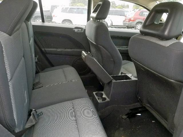 1B3HB48B08D674729 - 2008 DODGE CALIBER SX BLACK photo 6