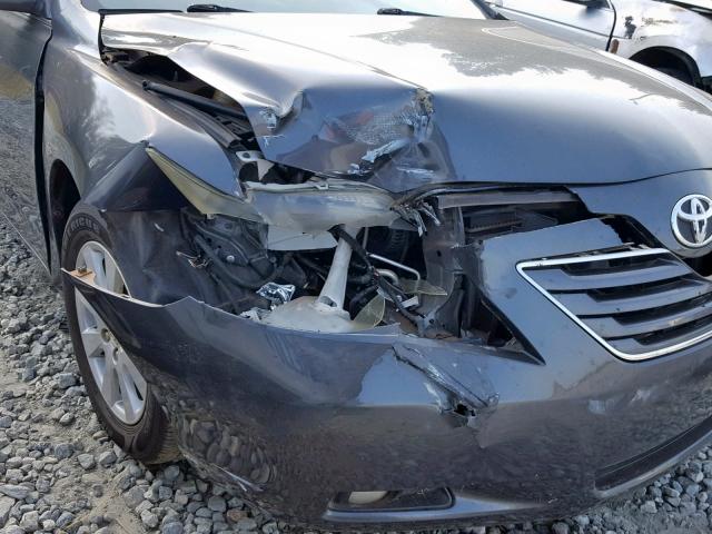 4T1BE46K77U077358 - 2007 TOYOTA CAMRY NEW GRAY photo 9