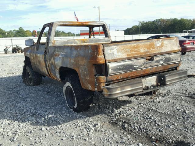 2GTEK14H1F1525006 - 1985 GMC K1500 TAN photo 3