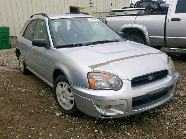 JF1GG65584G815552 - 2004 SUBARU IMPREZA TS SILVER photo 1