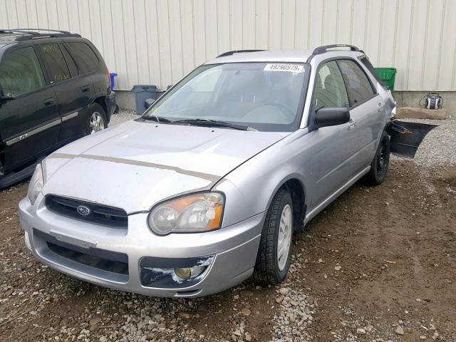 JF1GG65584G815552 - 2004 SUBARU IMPREZA TS SILVER photo 2