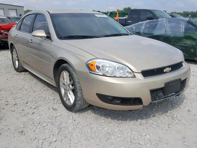 2G1WC5E34C1243930 - 2012 CHEVROLET IMPALA LTZ GOLD photo 1