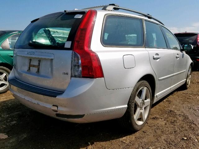 YV1MW382682415678 - 2008 VOLVO V50 2.4I SILVER photo 4