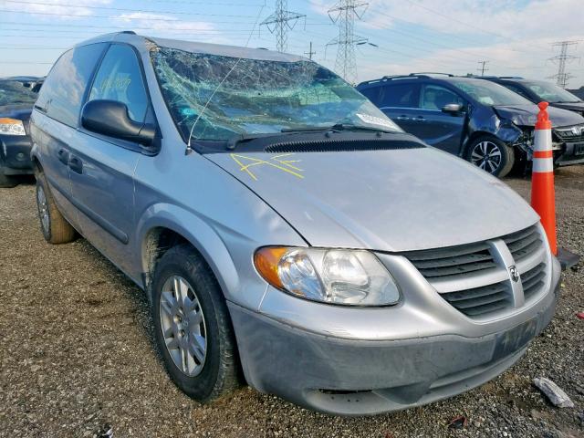 1D4GP25R17B238373 - 2007 DODGE CARAVAN SE GRAY photo 1