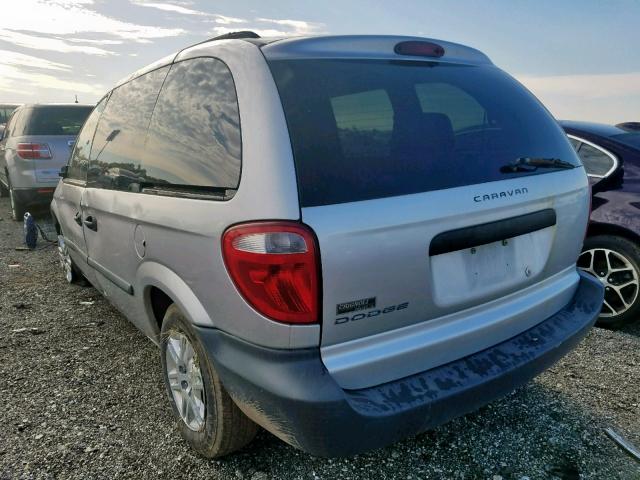 1D4GP25R17B238373 - 2007 DODGE CARAVAN SE GRAY photo 3