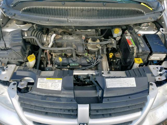 1D4GP25R17B238373 - 2007 DODGE CARAVAN SE GRAY photo 7