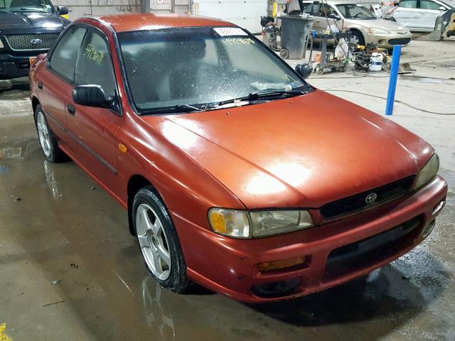 JF1GC4355YH502980 - 2000 SUBARU IMPREZA L RED photo 1