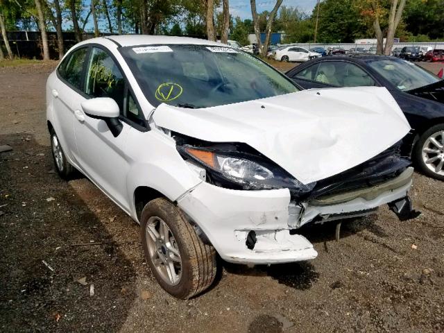 3FADP4BJ8KM141415 - 2019 FORD FIESTA SE WHITE photo 1