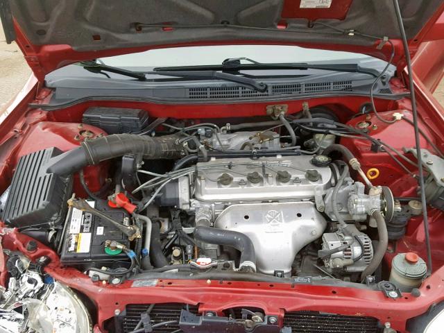 JHMCG56702C020579 - 2002 HONDA ACCORD SE RED photo 7