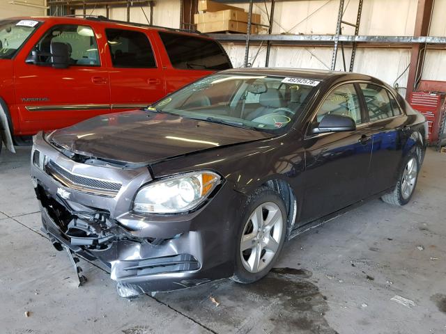 1G1ZB5EB2AF263235 - 2010 CHEVROLET MALIBU LS 灰色 照片 2