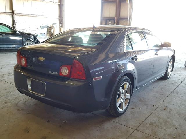 1G1ZB5EB2AF263235 - 2010 CHEVROLET MALIBU LS 灰色 照片 4