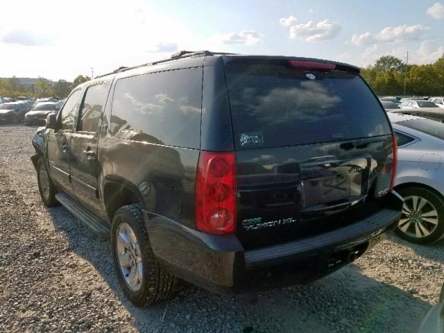 1GKS2KE32BR109998 - 2011 GMC YUKON XL K BLACK photo 3