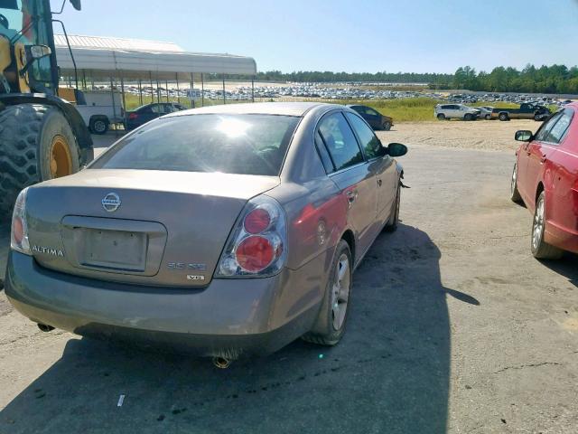 1N4BL11D65C107296 - 2005 NISSAN ALTIMA SE SILVER photo 4