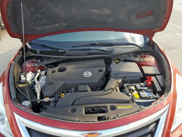 1N4AL3AP5EC166938 - 2014 NISSAN ALTIMA 2.5 RED photo 7