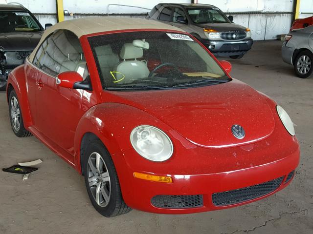 3VWRF31Y16M304307 - 2006 VOLKSWAGEN NEW BEETLE 红色 照片 1