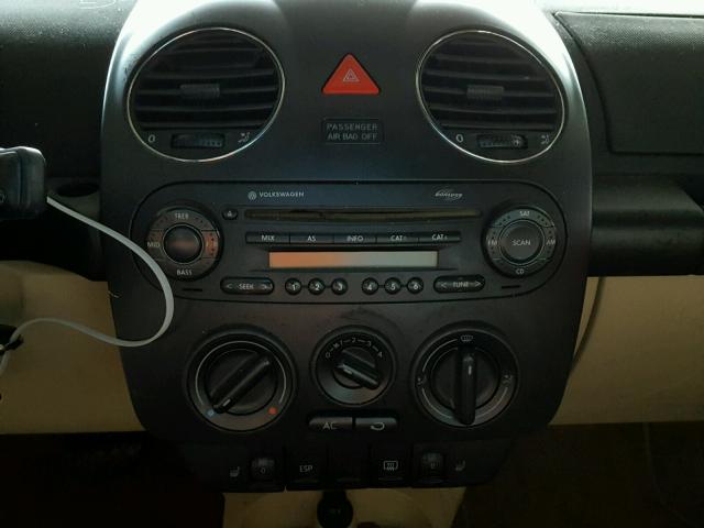 3VWRF31Y16M304307 - 2006 VOLKSWAGEN NEW BEETLE 红色 照片 9