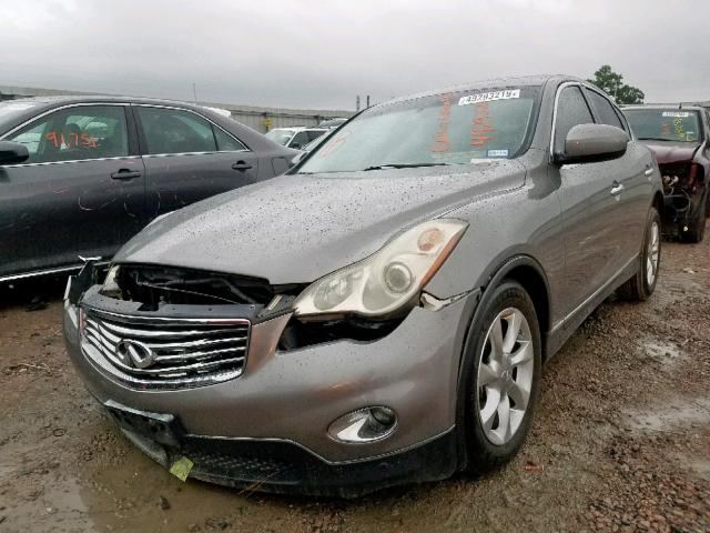 JNKAJ09E78M301609 - 2008 INFINITI EX35 BASE GRAY photo 2