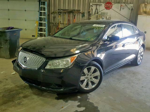 1G4GC5EG5AF159485 - 2010 BUICK LACROSSE C BLACK photo 2