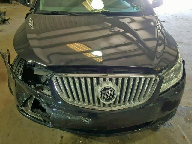 1G4GC5EG5AF159485 - 2010 BUICK LACROSSE C BLACK photo 7