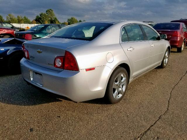 1G1ZC5E09AF244287 - 2010 CHEVROLET MALIBU 1LT 银色 照片 4