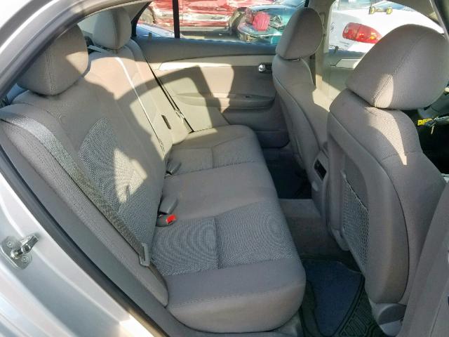 1G1ZC5E09AF244287 - 2010 CHEVROLET MALIBU 1LT 银色 照片 6