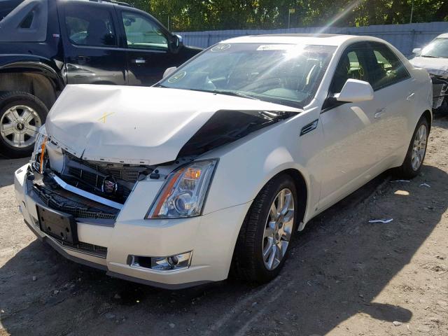 1G6DT57VX90172298 - 2009 CADILLAC CTS HI FEA WHITE photo 2