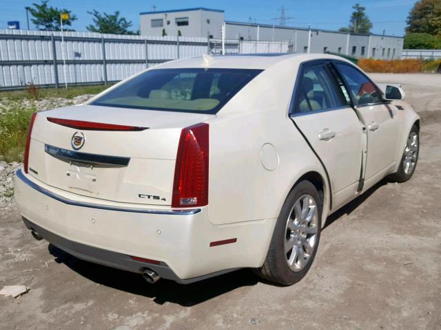 1G6DT57VX90172298 - 2009 CADILLAC CTS HI FEA WHITE photo 4