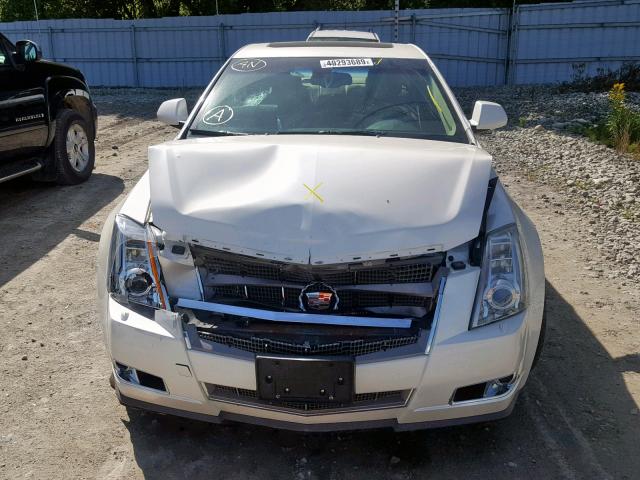 1G6DT57VX90172298 - 2009 CADILLAC CTS HI FEA WHITE photo 9