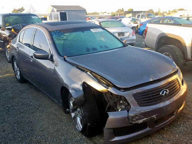 JNKCV61E29M013560 - 2009 INFINITI G37 BASE BROWN photo 1