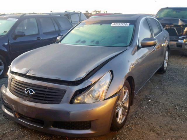 JNKCV61E29M013560 - 2009 INFINITI G37 BASE BROWN photo 2