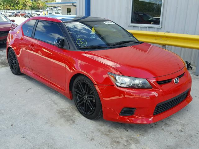 JTKJF5C70D3048698 - 2013 TOYOTA SCION TC 红色 照片 1